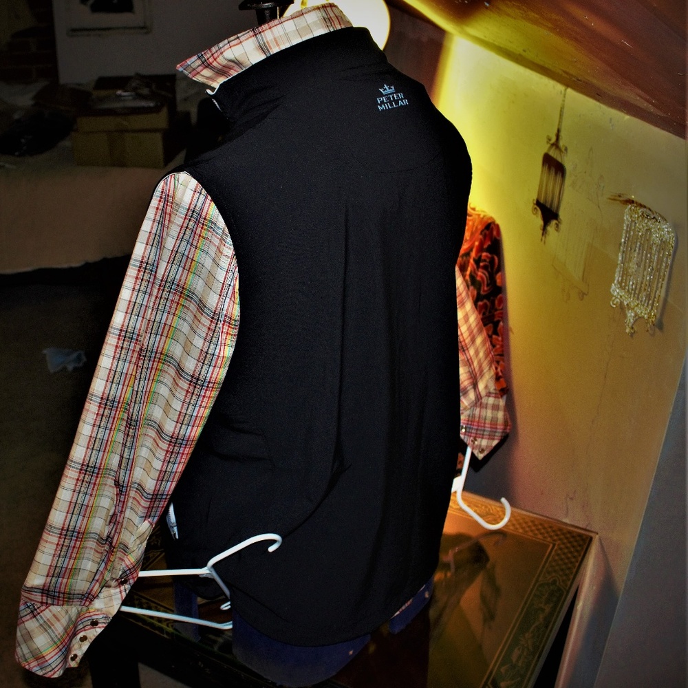 PETER MILLAR E4 PERFORMANCE WIND FULLZIP GOLF VEST